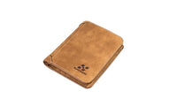 Durable Pu Leather Card Holder Folding Wallet For Men  - sparklingselections
