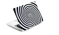 Ultra Thin Light Weight Zebra Circle Pattern Laptop Hard Case - sparklingselections