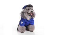 Cool Halloween Pet Dog Police Costume - sparklingselections