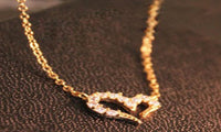 Wishing Love Heart Shape Pendant Necklace
