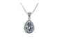 Beautiful Diamond Shape Water Drop Necklace For Women