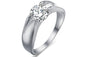 Receptacle Stype Zinc Alloy Cubic Zirconia Rings For Women (6,7,8)