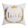 Throw Pillow Cover Love Pattern Pillow Case Throw Cushion Cover for Sofa Couch Bed Car Set Pillowcase Home Decor