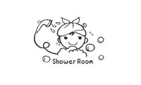 Lovely Baby Girl Shower Room Decoration Wall Sticker