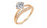 Gold Color Luxury CZ Crystal Ring (9)