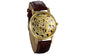 Roman Numerals Lovers Hollow Out PU Leather Quartz Wrist Watch