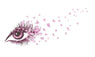 Charming Fairy Girl Eye Wall Sticker
