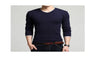 Men Autumn V-neck solid men sweater