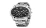 Mens Business Alloy Band Etiquette Three Six-pin Mechanical Quartz  Watches