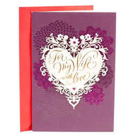 Sweetest Day Card for Wife (Thankful) - sparklingselections