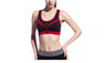 Push Up Bra With Zipper Shockproof Underwear With Inner Pad