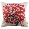 Throw Pillow Cover Throw Pillow Case 18" x 18" (45 x 45cm) (Red Life Tree)