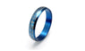 Stainless Steel Blue Cross Ring (6,7,8)