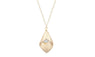 Gold Plated Calla Lily Flower Pendant Necklace For Women