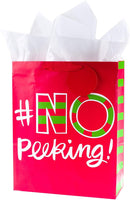 Hot Sale Extra Large Christmas Gift Bag Pocket High Quality Paper Red Bag Wrap Handbags - sparklingselections