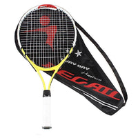 Junior Tennis Racquet Training Racket With Carry Bag - sparklingselections