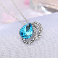 Water Drop Pendants Necklaces For Women - sparklingselections