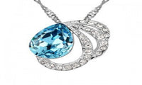 Water Drop Pendants Necklaces For Women - sparklingselections