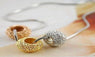 Exaggerated Bohemia Style Frosted Bead Pendant Clavicle Necklace