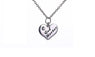 Women's Love Heart Pendant Rhinestone Godmother Necklace