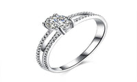 Sterling Silver Ring CZ Rings for Women - sparklingselections