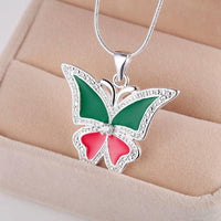  Exquisite Butterfly Pendant Vintage Necklace - sparklingselections