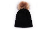 New Edition Stylish Warm Knitting Wool High Quality kids Black Hat