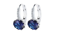 Luxury Cubic Zircon Charm Flower Stud Earrings For Women - sparklingselections