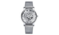 Designer Simple Style Silver Wrist Watch For Women - sparklingselections