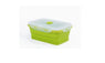 2017 New Silicone Collapsible Portable Bento Box Bowl Lunch