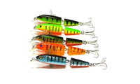 Fish Lures Spinner Crank Baits, Multi-color Set Minnow Crank baits - sparklingselections