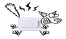 Funny Animal Cartoon Removable Light Switch Sticker