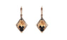 Women's Large Crystal Stud Earrings