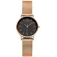 Women Golden Wrist Watch - sparklingselections