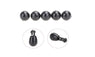 20Pcs Black Fishing Change Hook length Shock Bead for Carp Fishing