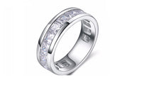 Cubic Zirconia Wedding Rings for Men & Women - sparklingselections