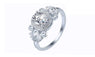 New Couple Wedding Ring Jewelry Silver Fashion Rings Set For Women