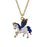 New Fashion Lovely Oil Glaze Horse Pendant Necklace