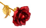 GoldPlated Rose With Love for Lover's Wedding Christmas Decor