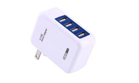 4 Port USB Power Charger Adapter HUB - sparklingselections