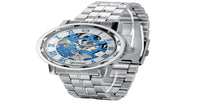 Men Stainless Steel Waterproof Automatic Wrist watches - sparklingselections
