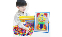 296pcs Mosaic Picture Puzzle Composite Intellectual Educational Toy - sparklingselections