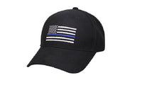 Flag Thin Blue Line Flag Low Profile Tactical Hats - sparklingselections