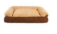 Pet Sofa Pure Color Detachable puppy Dog Beds - sparklingselections