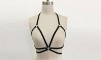 Strappy Hollow Out Bra Bustier Lady Sexy Body Belt - sparklingselections