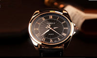 Luxury Water Resistant Business Fashion Casual Quartz-watch for Men