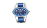 Stainless Steel Elegant Blue Quartz Watches