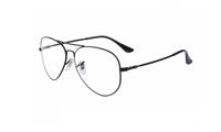 Titanium Eyeglasses Gold Shield Frame With Glasses - sparklingselections