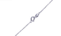 Trendy white Clover Fashion Design Metal Link Chain Long Necklace