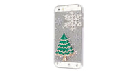 3D Christmas Tree Snow Phone Cases For iPhone 5, 5S